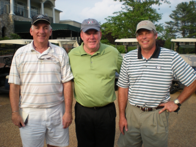Joe OBrien, Mark Havard and Boo Webb  after a competitive 18 holes at Belmont CC, Ashburn, VA 6/4/200
